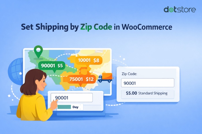 shipping by zipcode