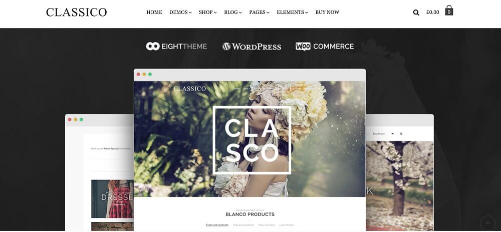 26 Classico Responsive WooCommerce WordPress Theme