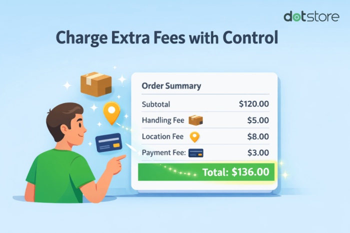 charge fee with control