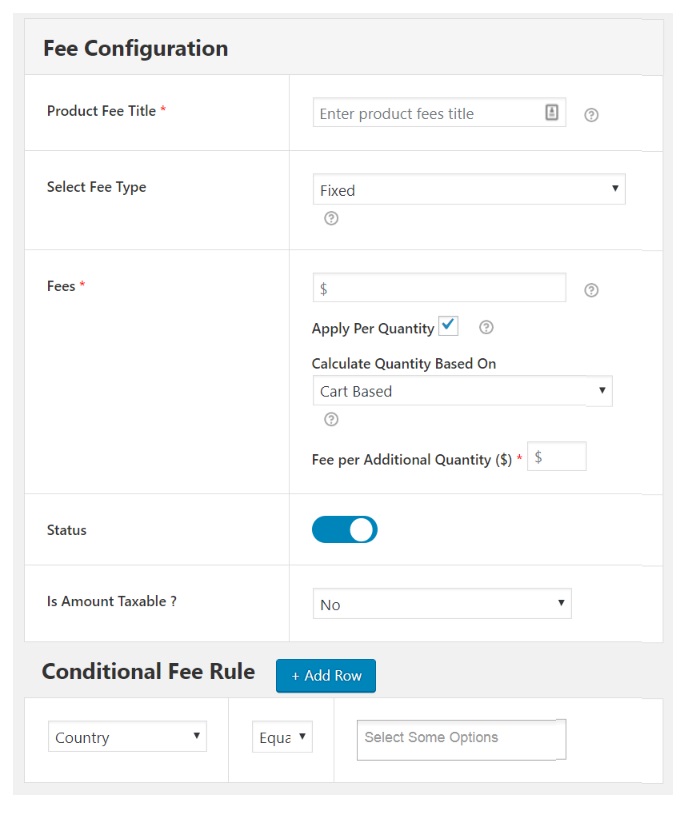 WooCommerce Conditional Product Fees For Checkout 2