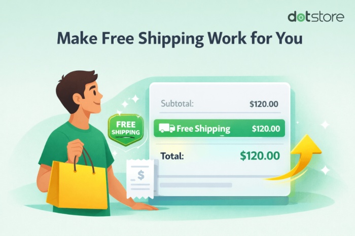 make free shipping for you