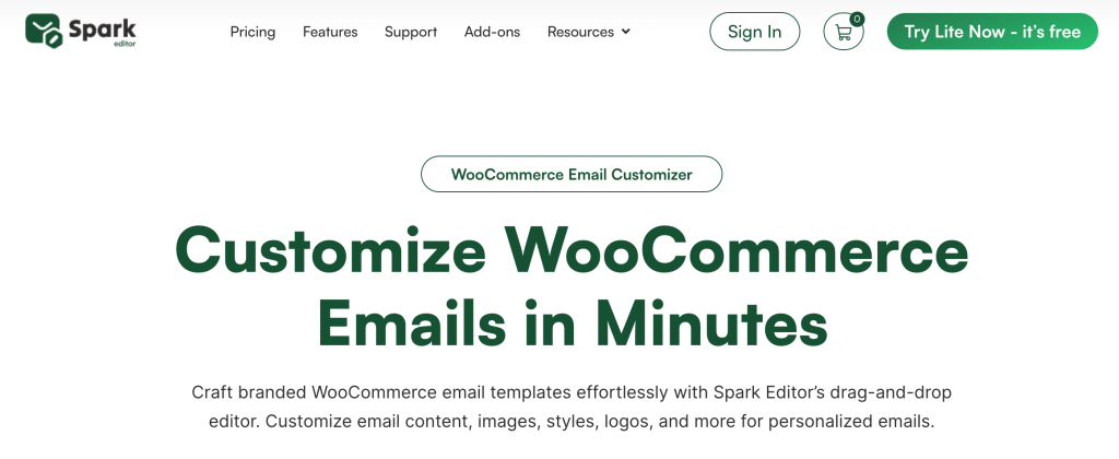 Spark Email Editor