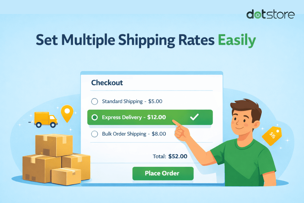 Set up Multiple Flat rate Shipping Methods on WooCommerce