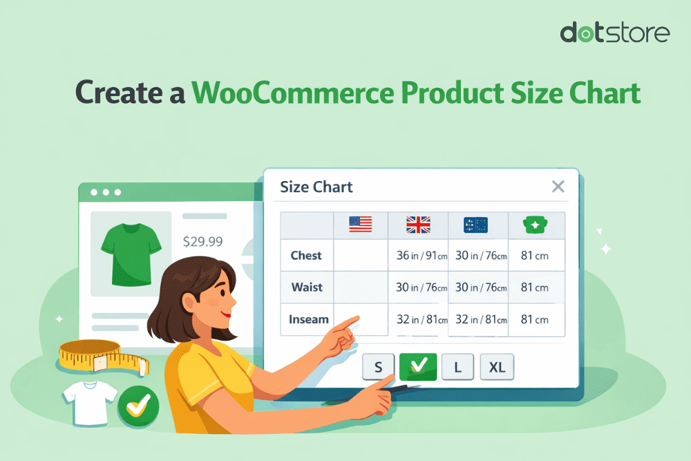 Create a Woocommerce Product Size Chart