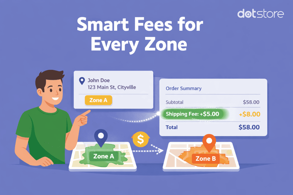 Charge a WooCommerce Extra Fee Based on a Zone