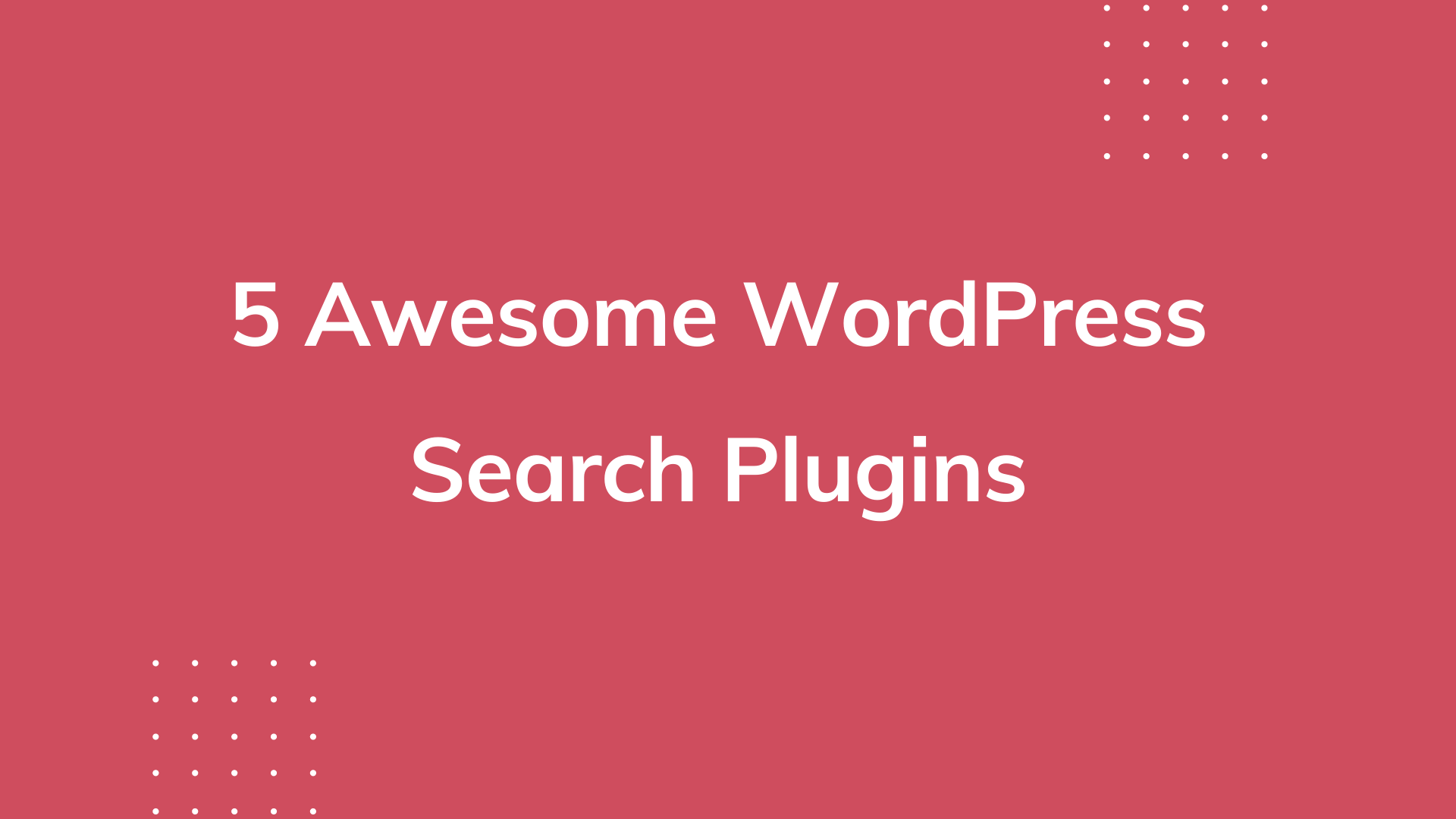5-Awesome-WordPress-Search-Plugins
