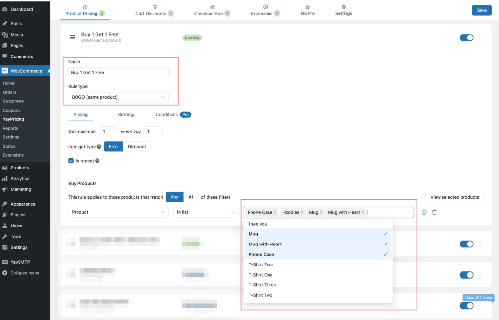 YayPricing — WooCommerce Dynamic Pricing and Discounts
