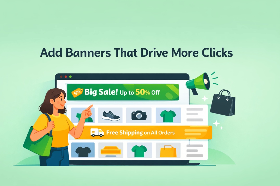 banner that drive more sales