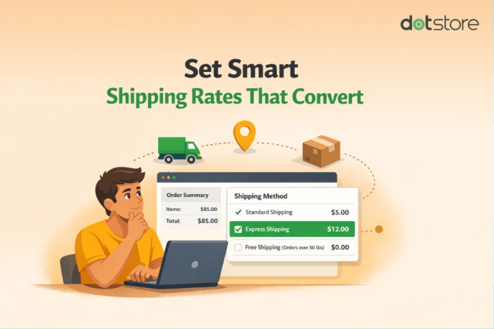 set smart shipping rates