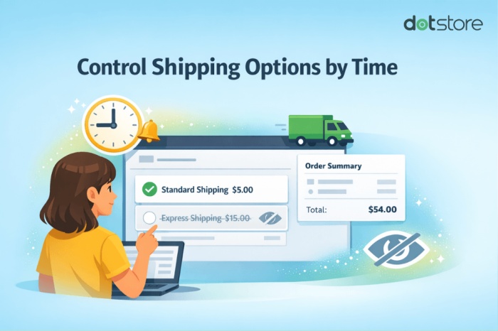 shipping control on time