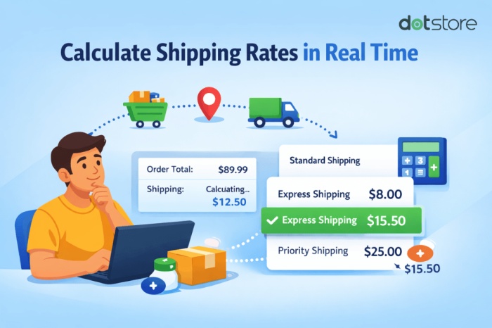 real time shipping rates