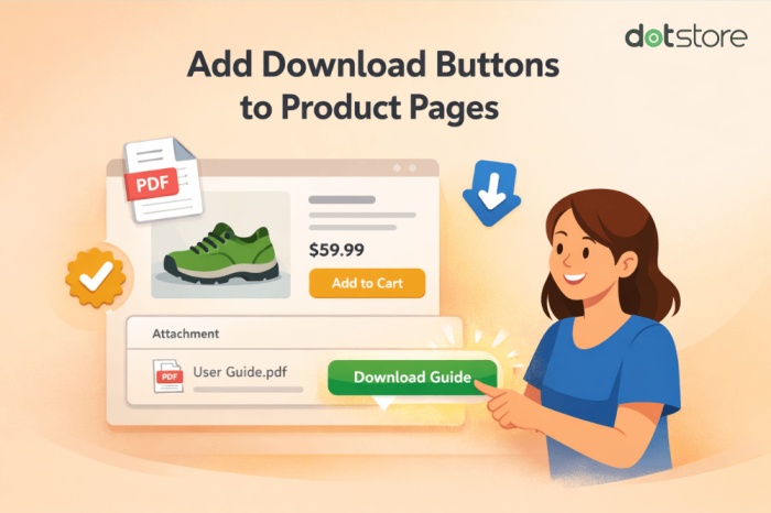 add download button to product page