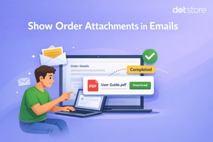 show attachment in email
