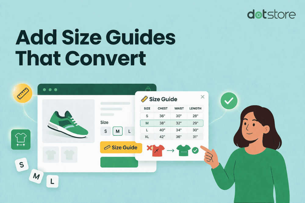 Create a WooCommerce size guide