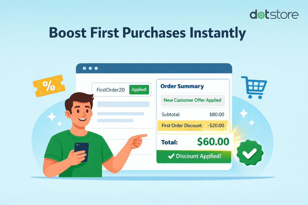 Create a First Order Discount in WooCommerce