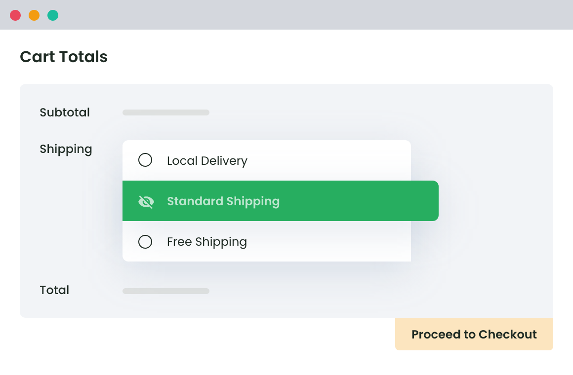 Drive more sales from simplified shipping