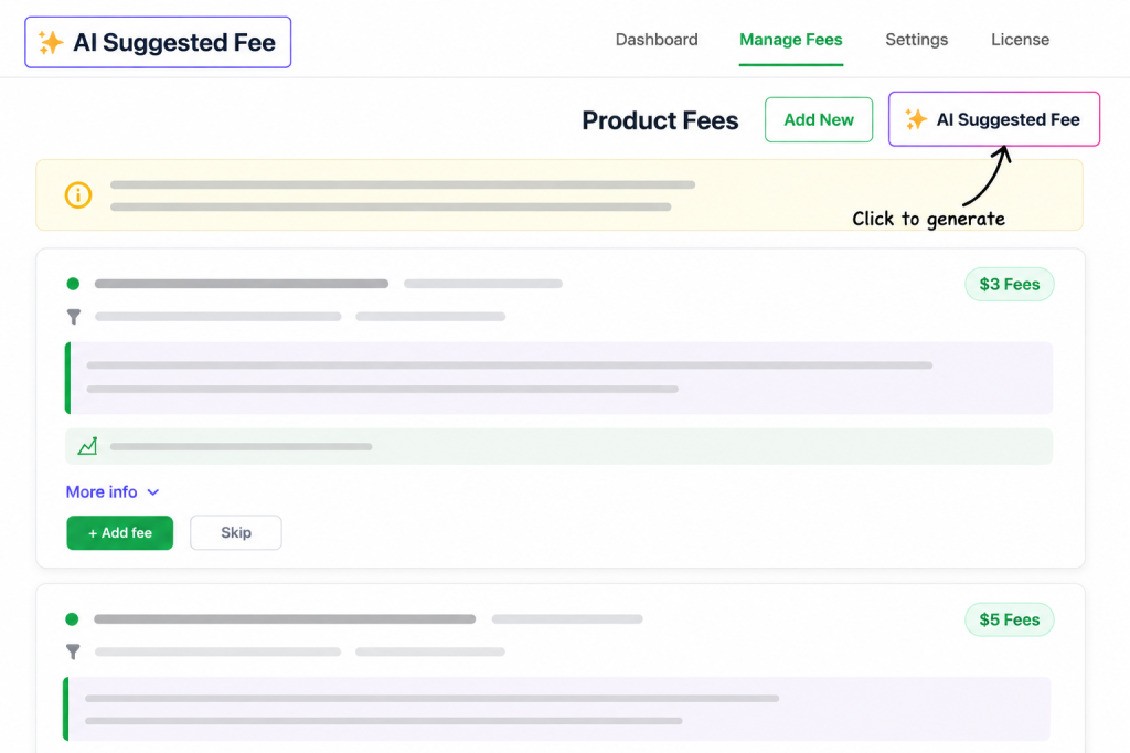 AI-Powered Smart WooCommerce Fee Recommendations