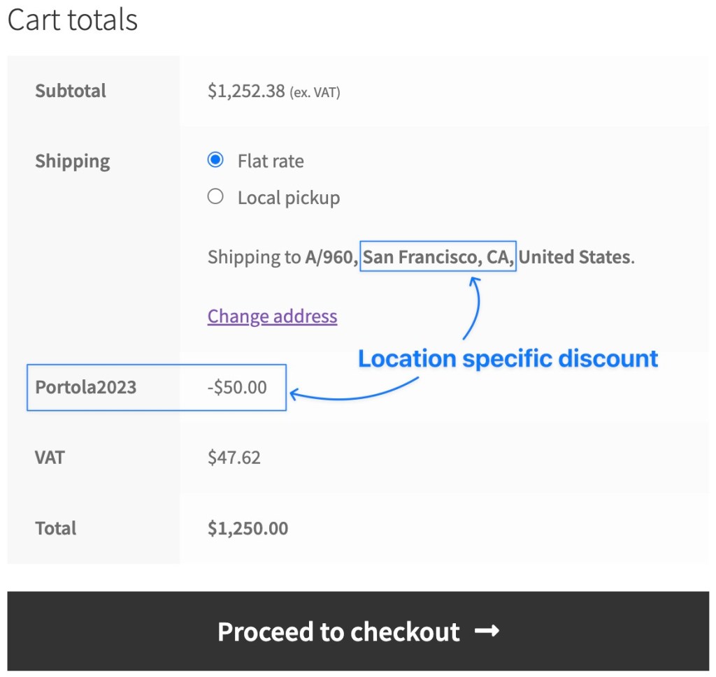 Location based WooCommerce Dynamic Discount