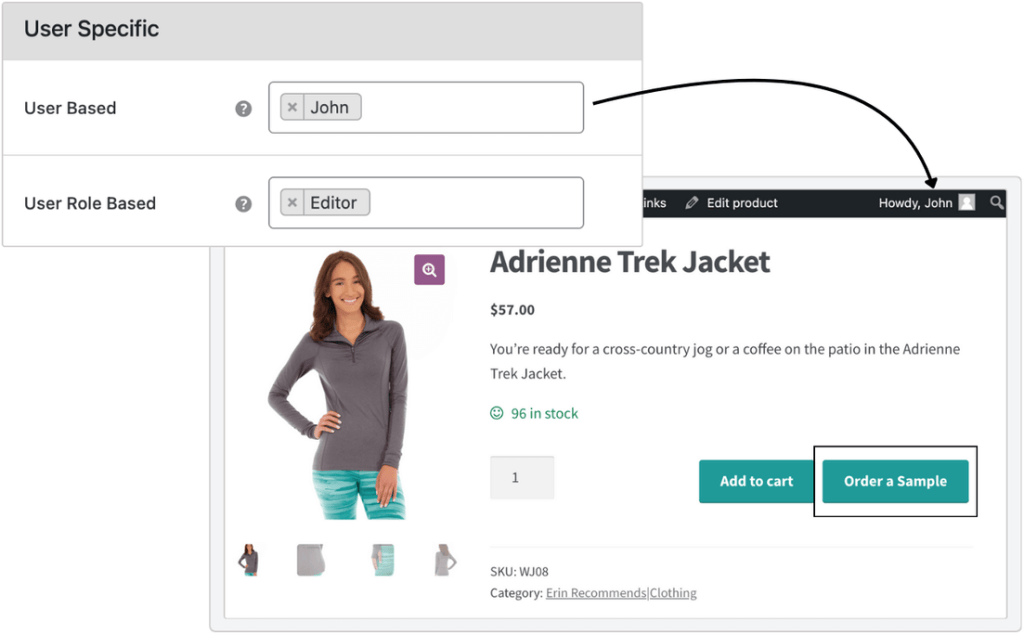 Restricts Samples to Buy With Original Product in WooCommerce