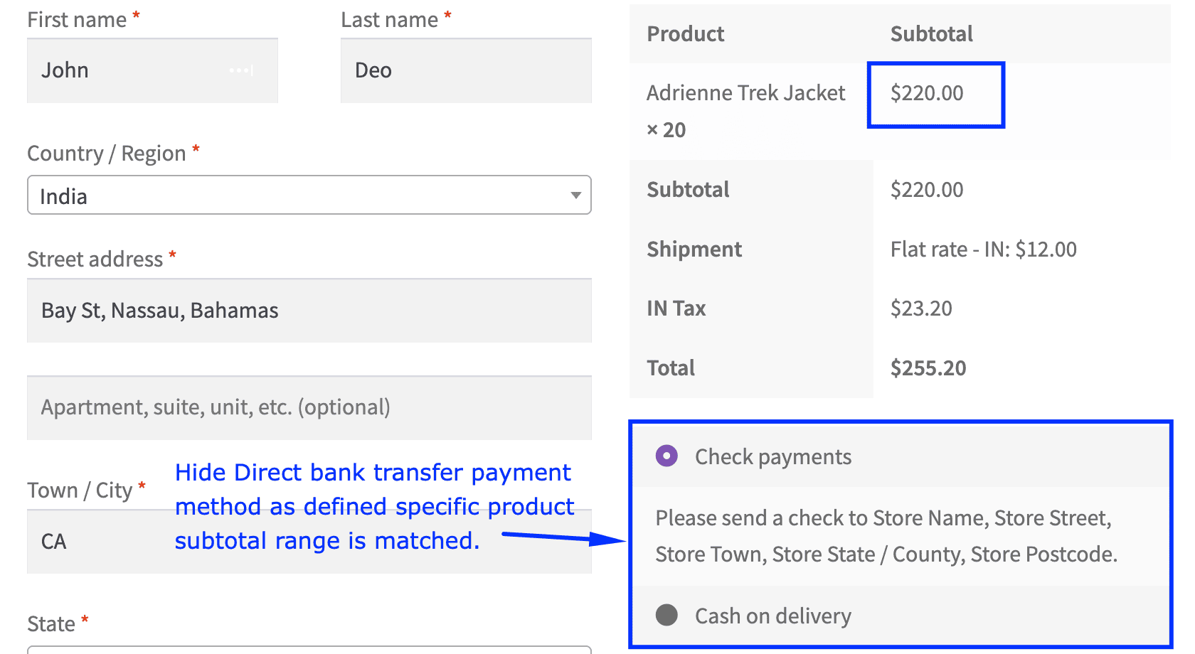 conditional payments screenshot 14
