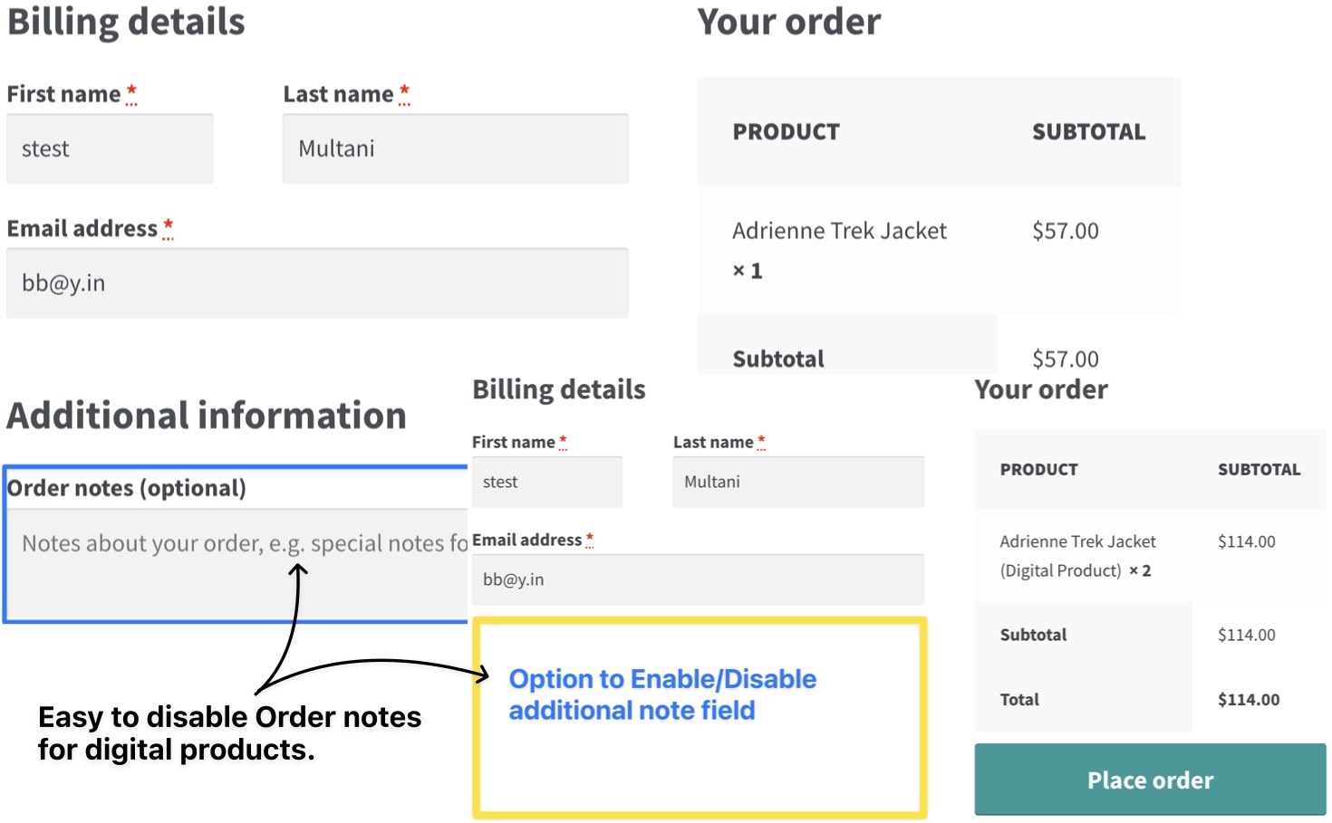 exclude order note