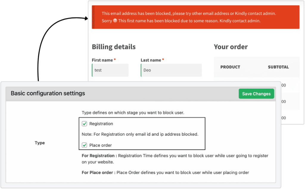 Block Fraud WooCommerce Users at Checkout or During Registration