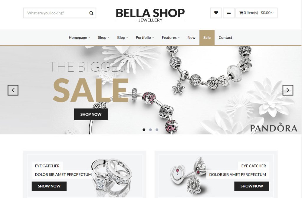 25 Best jewelry WordPress themes by dotstore563