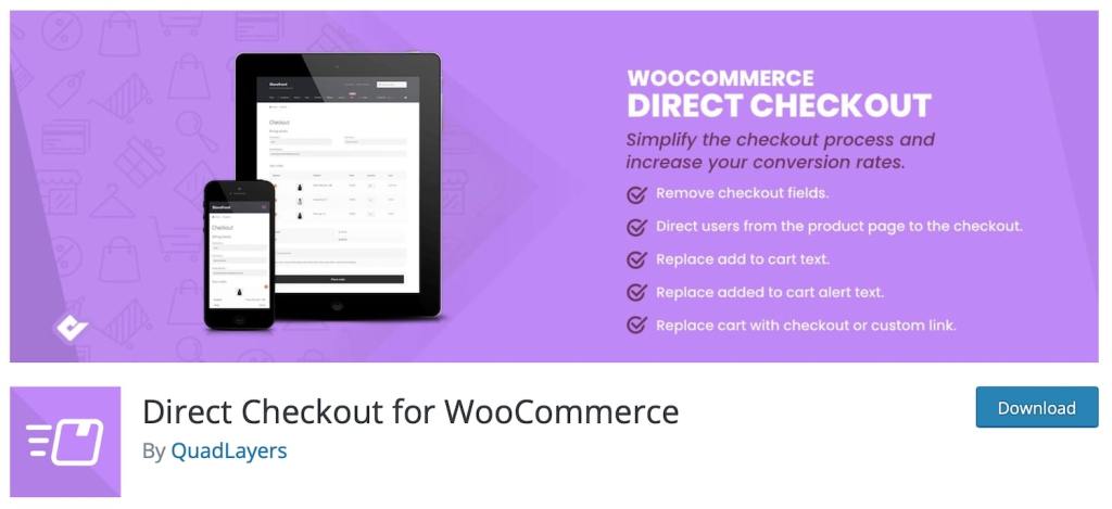 Direct Checkout for WooCommerce