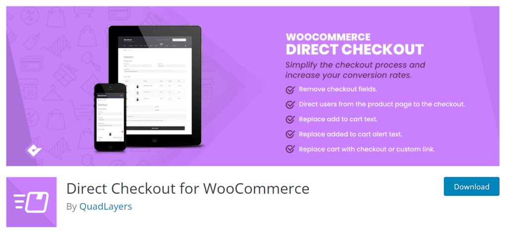 Direct Checkout for WooCommerce