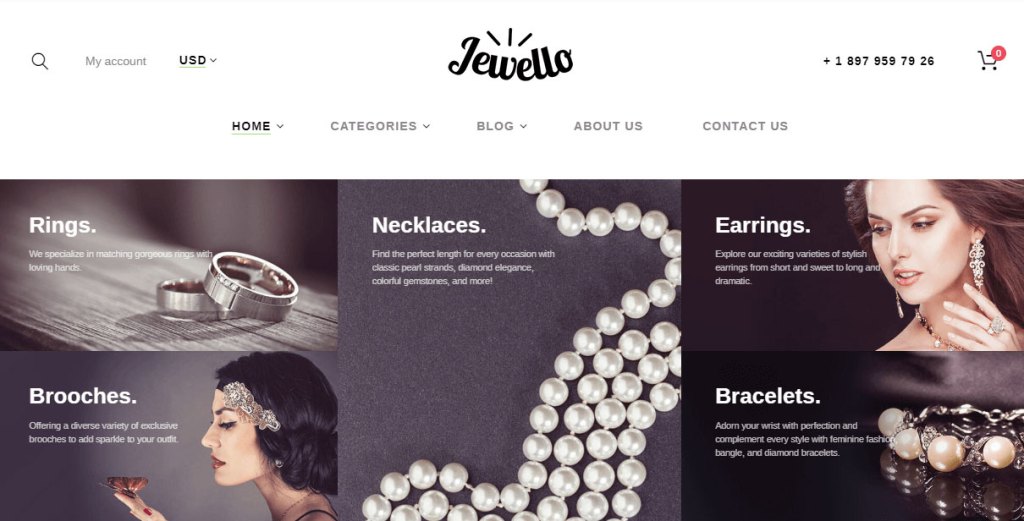 Jewellery Shop WooCommerce Theme