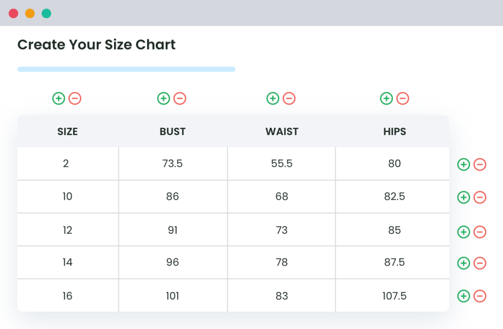 Product Size Charts Plugin for WooCommerce Feature 1