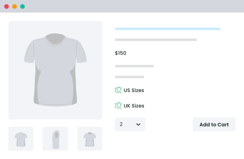 Product Size Charts Plugin for WooCommerce Feature 3 1