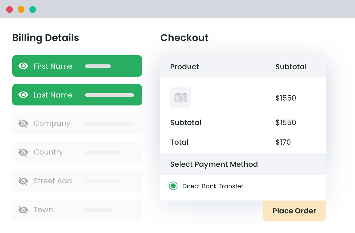 WooCommerce Checkout For Digital Goods Feature 1