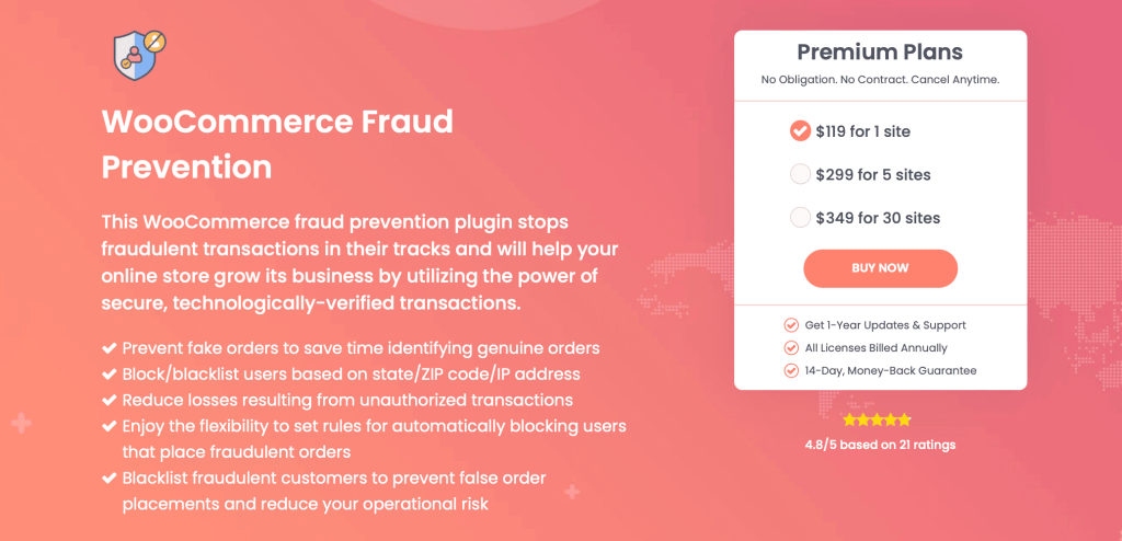 WooCommerce Fraud Prevention Plugin 1