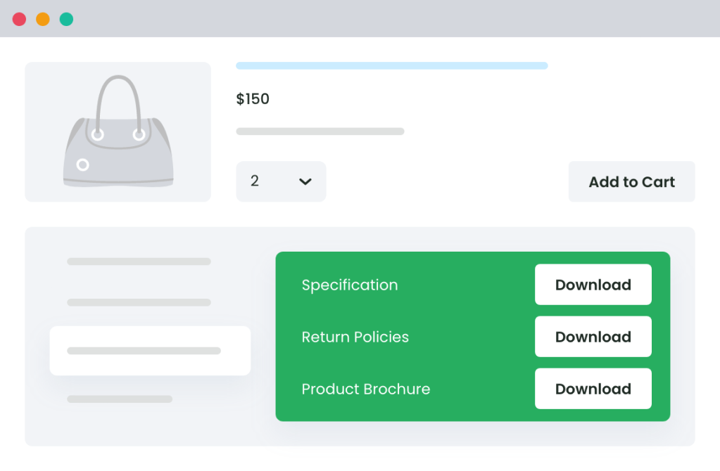 WooCommerce Product Attachment – Feature 1