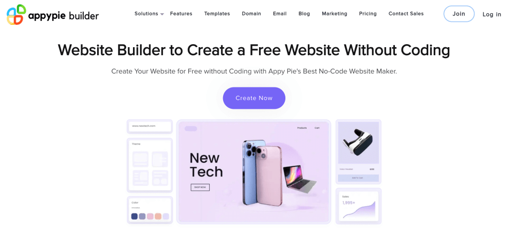 Appy Pie Website Builder-new
