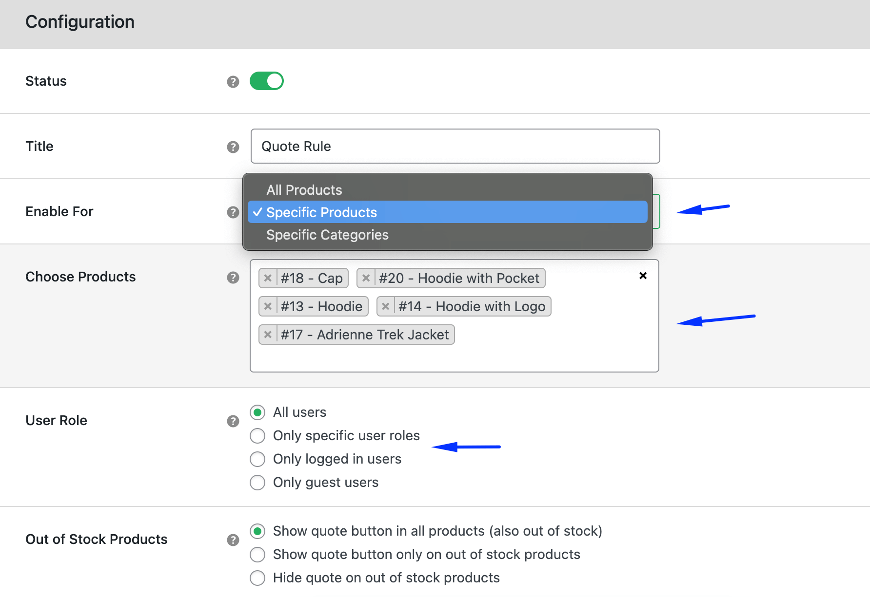 RFQ feature 1