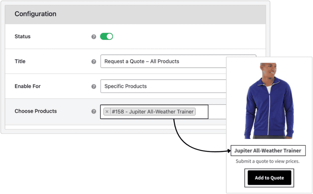 Manage Request Quote Button Visibility in WooCommerce