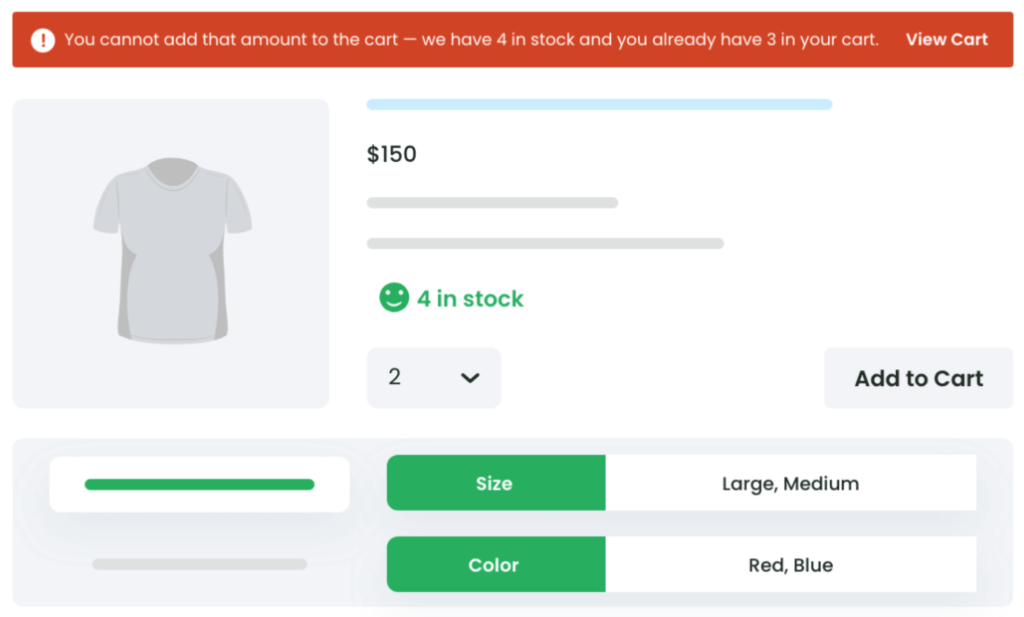 WooCommerce Attribute Stock