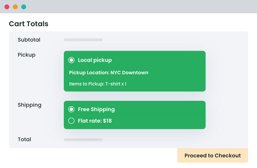 Local Pickup For WooCommerce - Thedotstore