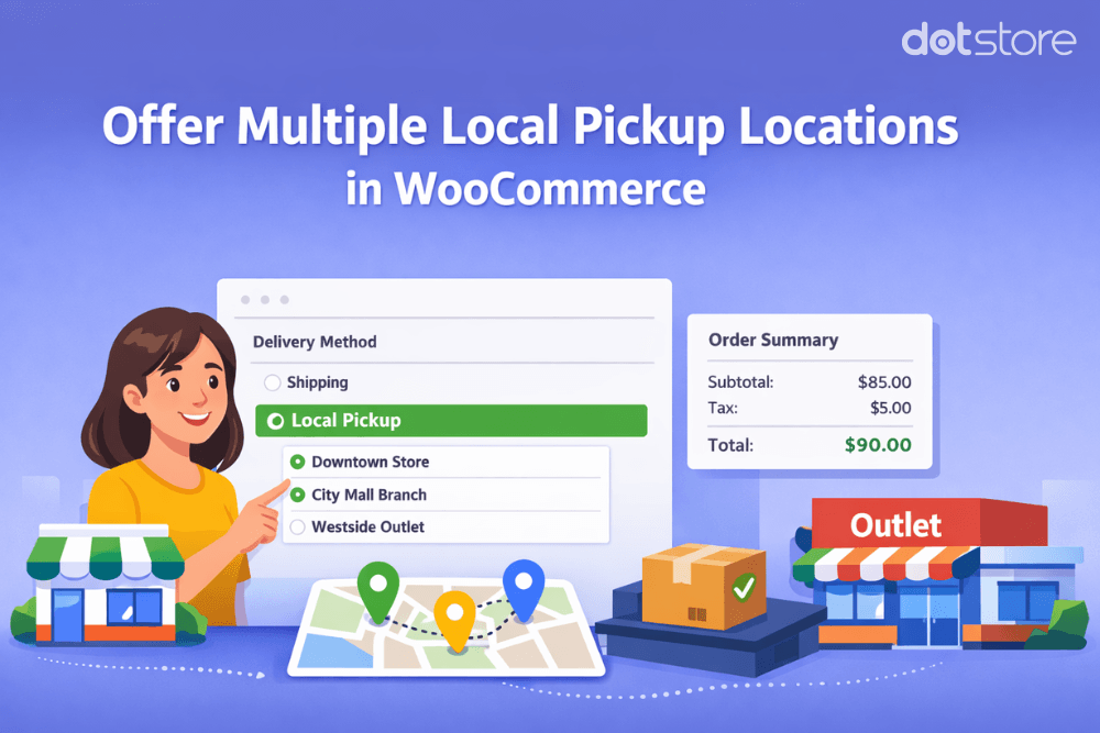 multiple local pickup locations