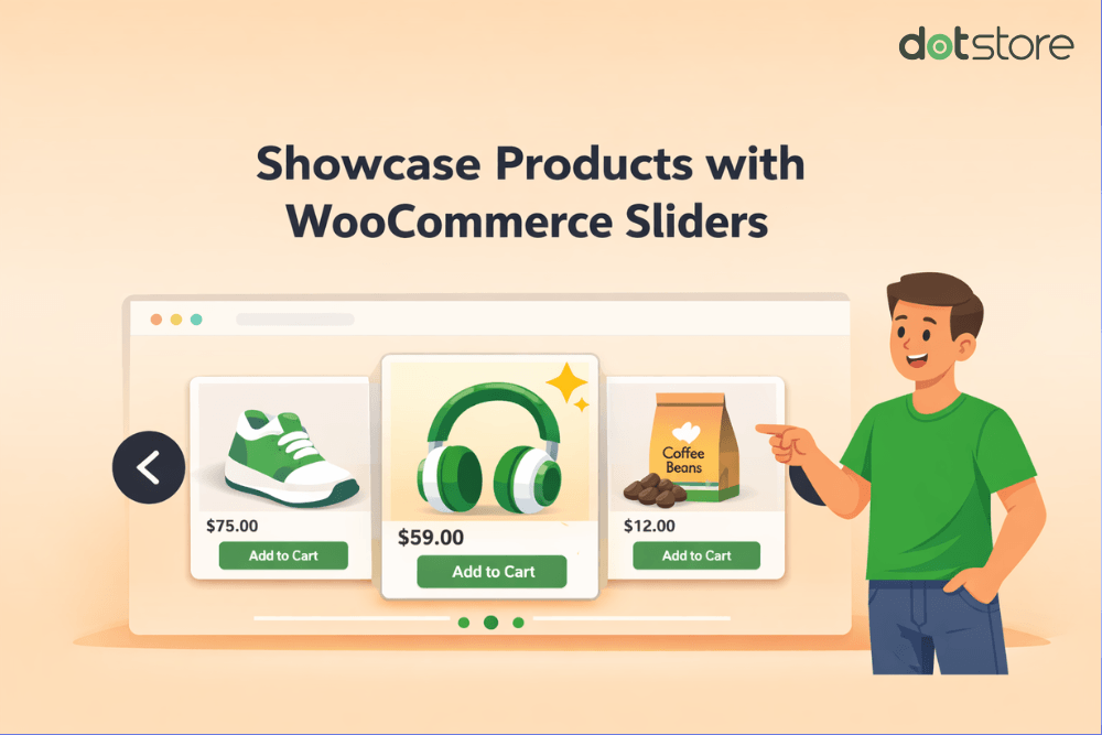 products with woo slider