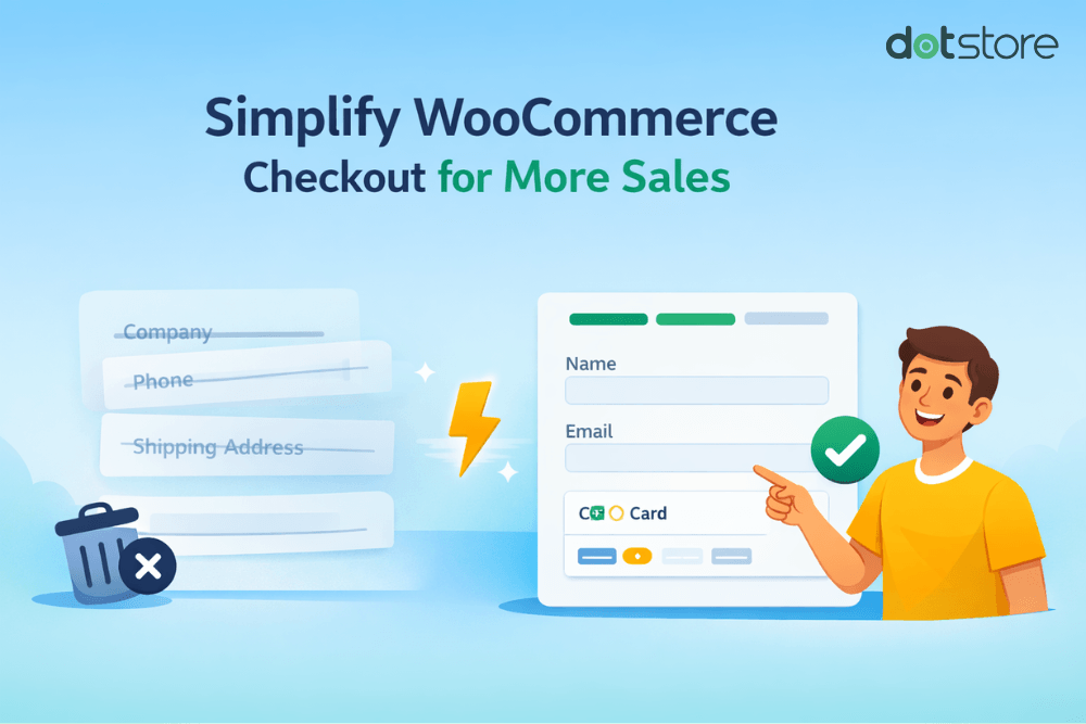 simplify checkout for more sales