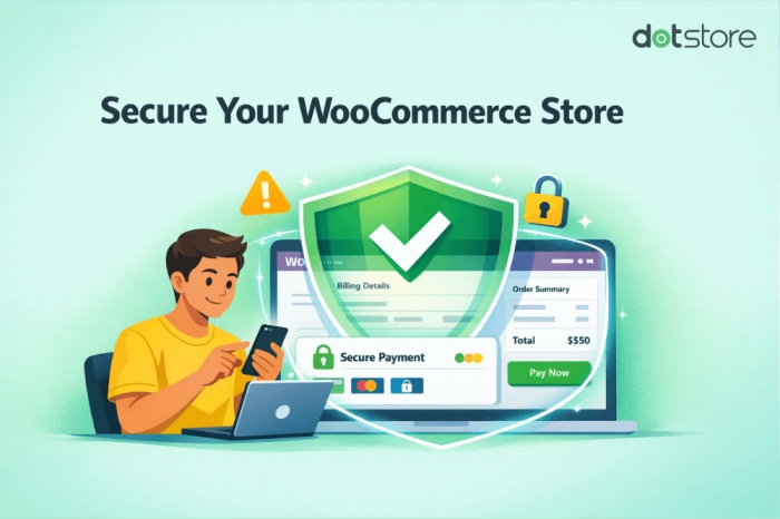 secure woocommerce store