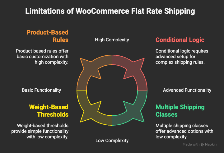 How do WooCommerce shipping methods work visual selection 1