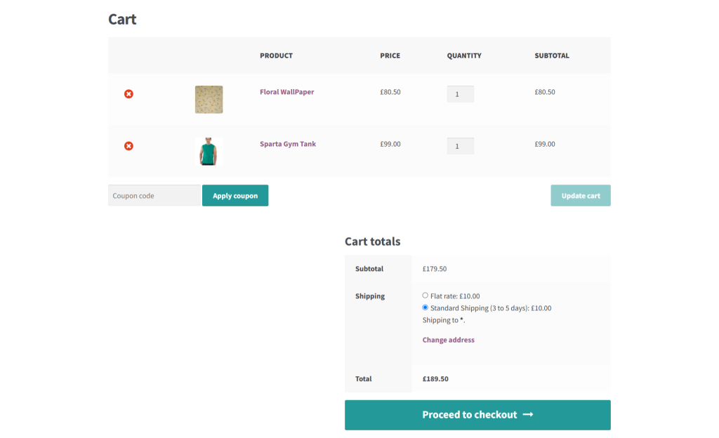 WooCommerce shipping based on product dimensions - 1