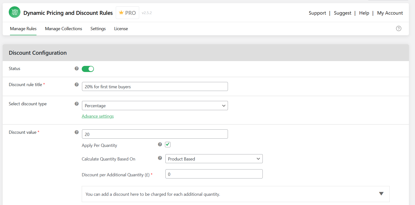 WooCommerce automatic discount - 1