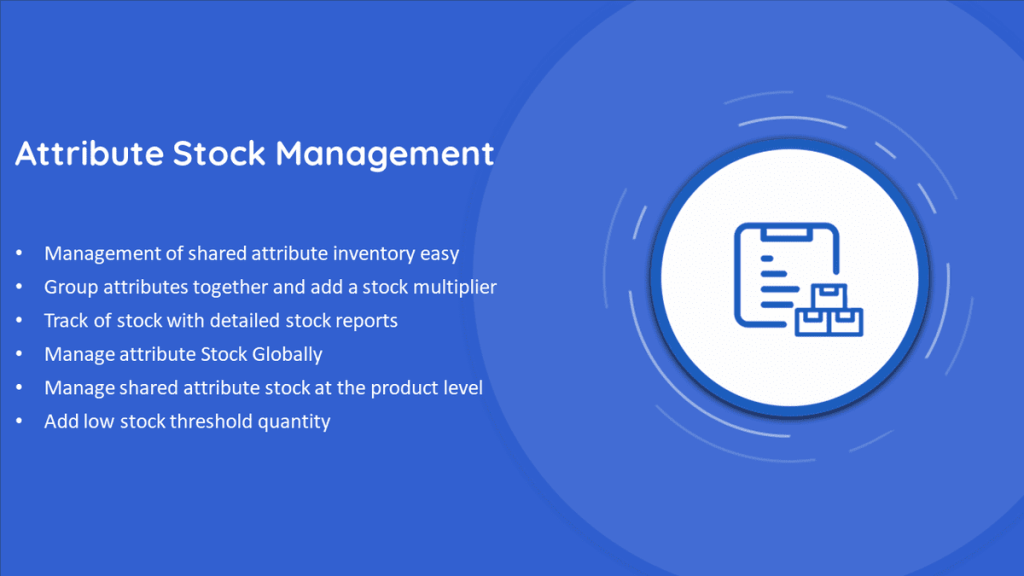 Shared Attribute Stock for WooCommerce Plugin by Addify