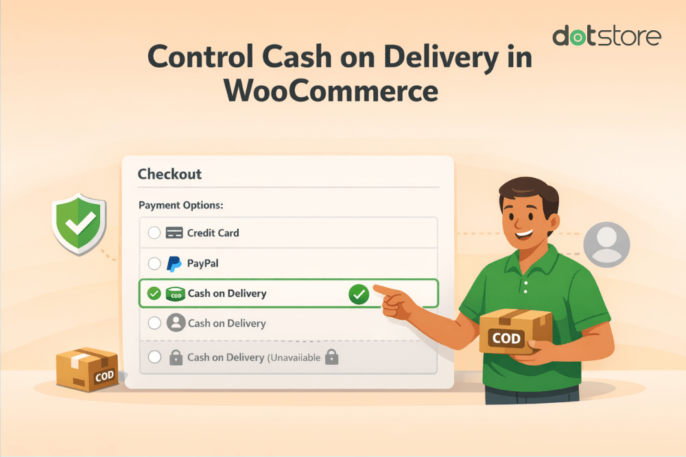 control cod in woocommerce