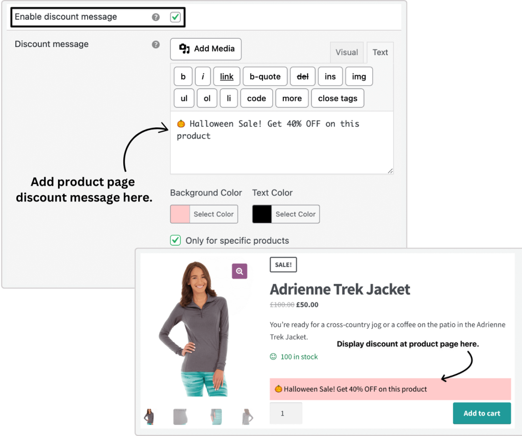 Seasonal/holiday discount using WooCommerce dynamic pricing plugin